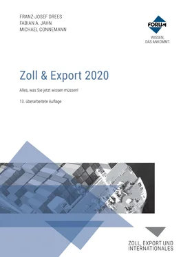 Franz-Josef Drees Zoll & Export 2020 обложка книги