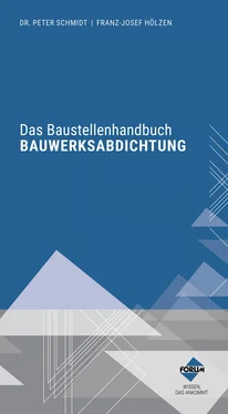 Peter Schmidt Das Baustellenhandbuch Bauwerksabdichtung обложка книги