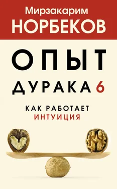 Мирзакарим Норбеков Опыт дурака 6. Как работает интуиция обложка книги