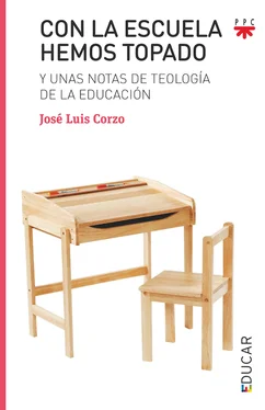 José Luis Corzo Toral Con la escuela hemos topado обложка книги