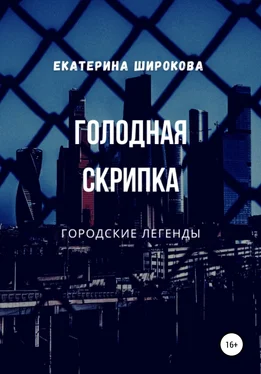 Екатерина Широкова Голодная cкрипка обложка книги