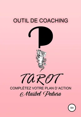 Maribel Pedrera Outil de Coaching Tarot complètez votre plan d'action