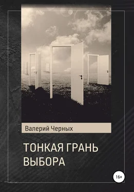 Валерий Черных Тонкая грань выбора обложка книги