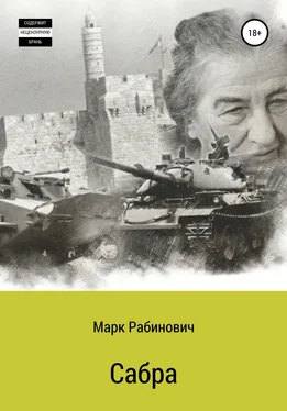 Марк Рабинович Сабра обложка книги