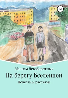 Максим Левобережных На берегу Вселенной обложка книги