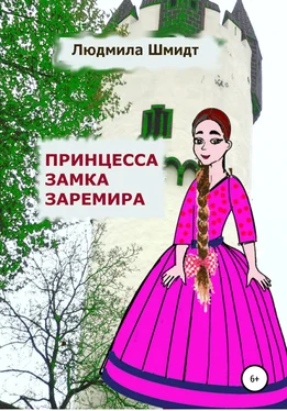 Людмила Шмидт Принцесса замка Заремира обложка книги