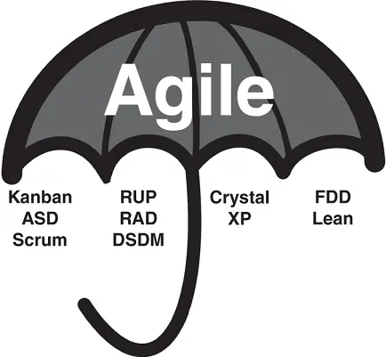 FIGURE 11Agile Umbrella Source Illustration by Carmen Catlin Scrum 1986 - фото 2