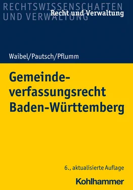 Arne Pautsch Gemeindeverfassungsrecht Baden-Württemberg обложка книги