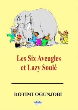 Rotimi Ogunjobi Les Six Aveugles Et Lazy Soulé обложка книги