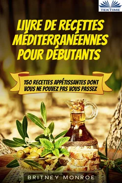 Britney Monroe Livre De Recettes Méditerranéennes Pour Débutants обложка книги