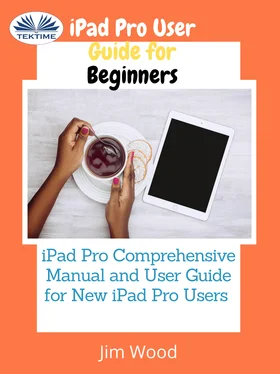 Jim Wood IPad Pro User Guide For Beginners обложка книги