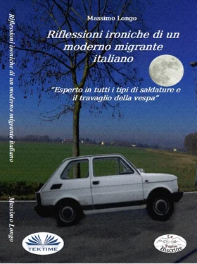 Massimo Longo E Maria Grazia Gullo Riflessioni Ironiche Di Un Moderno Migrante Italiano обложка книги