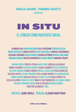 Natalia Luxardo In situ. El cáncer como injusticia social обложка книги