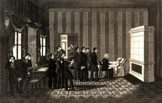 Кончина императора Александра I Факсимиле гравюры И Кулакова 1827 года - фото 41