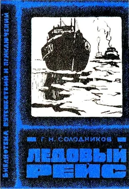 Геннадий Солодников Ледовый рейс обложка книги