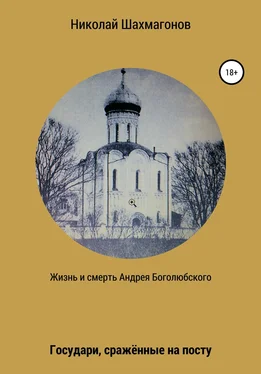 Николай Шахмагонов Жизнь и смерть Андрея Боголюбского. Государи, сражённые на посту обложка книги