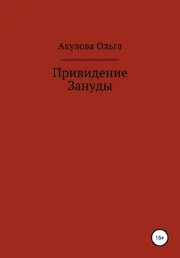 Ольга Акулова Привидение Зануды обложка книги