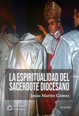Jesús Martín Gómez La espiritualidad del sacerdote diocesano обложка книги