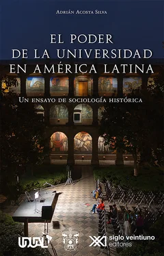 Adrián Acosta Silva El poder de la universidad en América Latina обложка книги