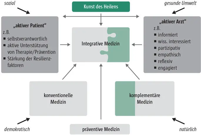 Abb 4 Integrative Medizin und Gesundheit wichtige Einflüsse adaptiert von - фото 21