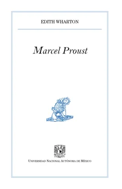 Edith Wharton Marcel Proust обложка книги