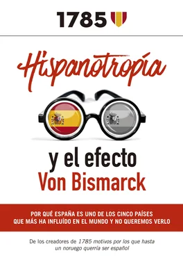 José María Moya Hispanotropía y el efecto Von Bismarck обложка книги