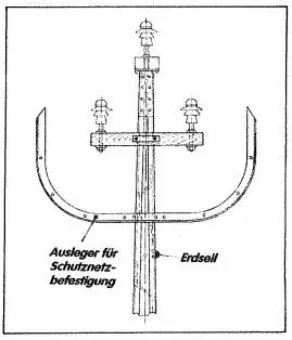 Bild 27 StahlGittermast mit Holztraverse und Ausleger für - фото 12