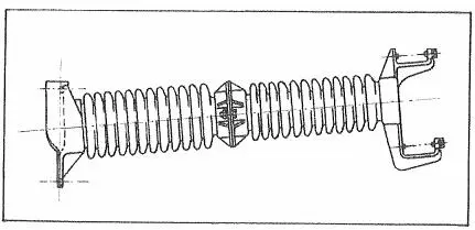 Bild 192 FreileitungsStützer für 135 kV mit Kopfklemme für - фото 46