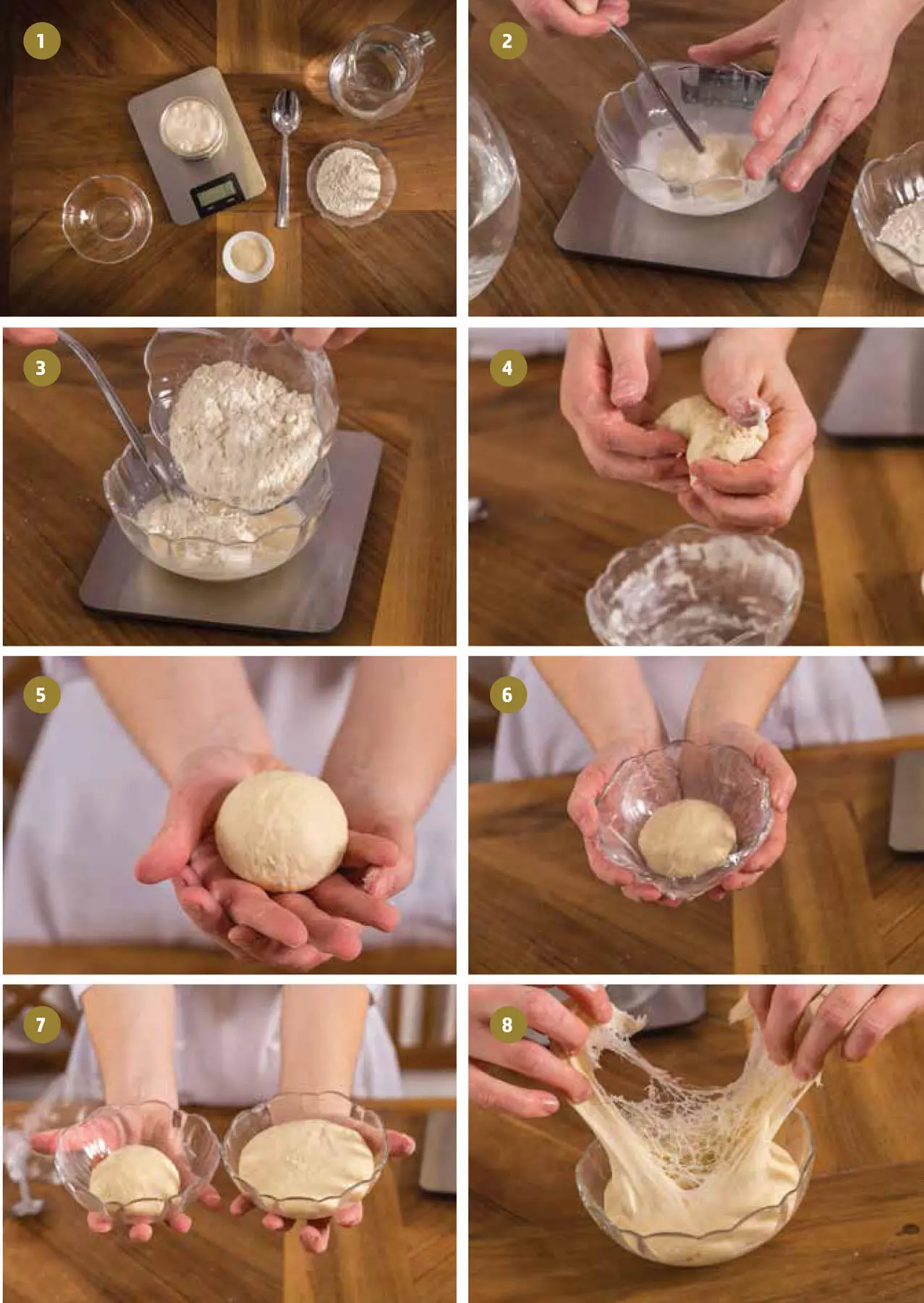 1 Alle Zutaten für den süßen Sauerteigansatz luftigen Sauerteig Zucker - фото 6