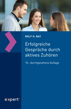 Rolf H. Bay Erfolgreiche Gespräche durch aktives Zuhören обложка книги
