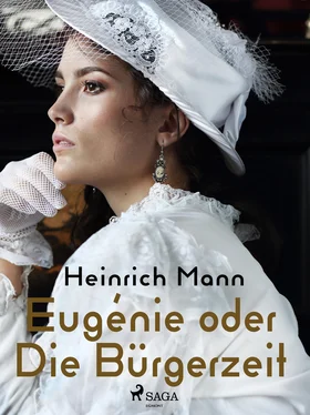 Heinrich Mann Eugénie oder Die Bürgerzeit обложка книги