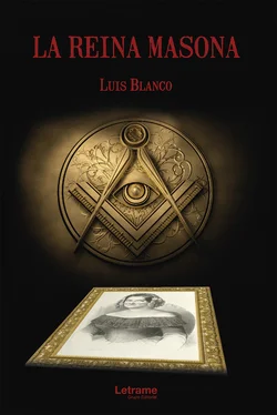 Luis Blanco La reina masona обложка книги