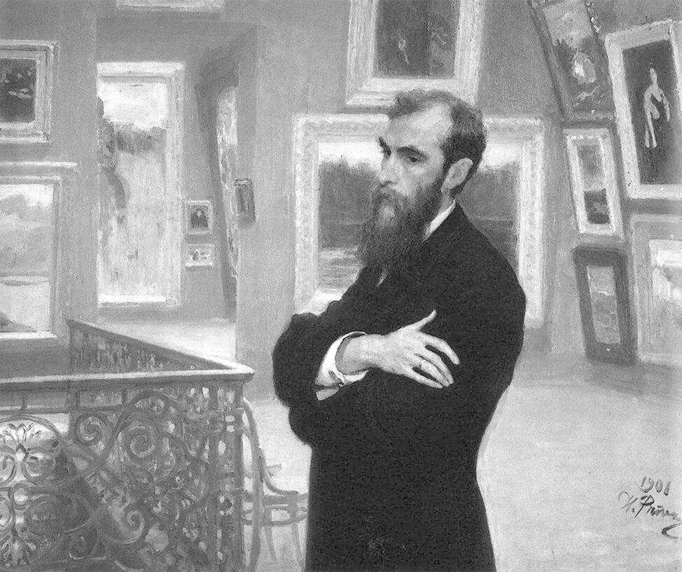 И Е Репин Портрет П М Третьякова 1901 г Однажды Павел Михайлович - фото 25