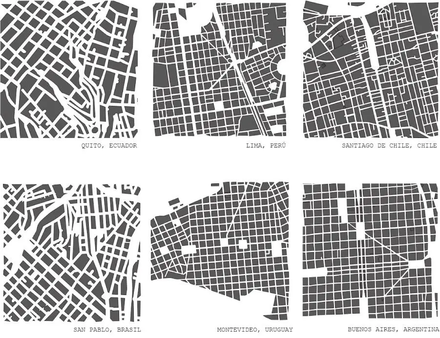 Figura 3 Estructura urbana de las ciudades de Quito Lima Santiago São - фото 6