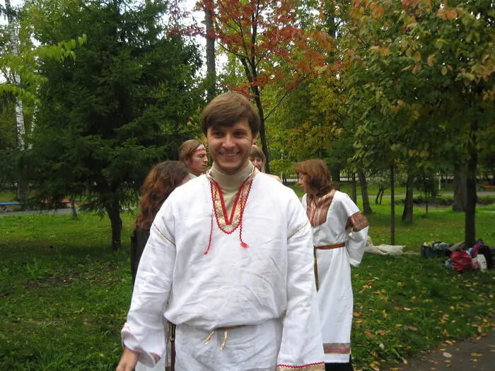 13 Алексей Подготовка к церемонии Световиту Горсад 20 сентября 2008 г - фото 13