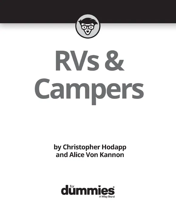 RVs Campers For Dummies Published by John Wiley Sons Inc111 River - фото 1