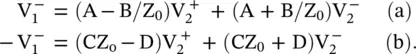 On eliminating the S 22is obtained whereas S 12is obtained eliminating - фото 475