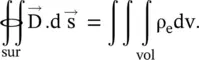 The above expression is the integral form of Gausss law It can be converted - фото 554