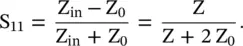 Figure 315 Network of series impedance Likewise to compute S 22 the port1 - фото 416