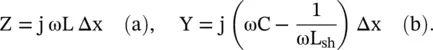 The series impedance and shunt admittance per unit length pul are - фото 528