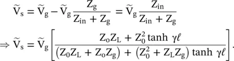 The line voltage in terms of and Z L is obtained on substituting equation - фото 141