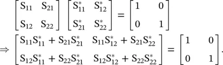 On equating each element of matrix equation 3146 the following relations - фото 390