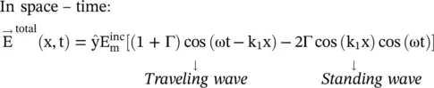 The combined traveling and standing wave description follow a similar condition - фото 1020