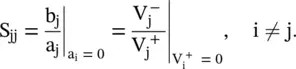 Therefore S jjis the reflection coefficient Γ j at the j thport provided - фото 383