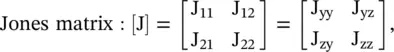 where J yyand J zzare responsible for the copolarized outgoing waves and J - фото 930