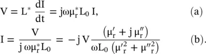Figure 47bshows the current flowing in the parallel RL equivalent circuit - фото 693