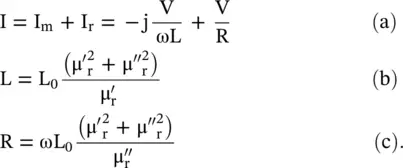 The magnetic losstangent of the lossy inductor is defined below that helps to - фото 694