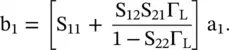 The input reflection coefficient at the port1 is 3156 The reflection - фото 405