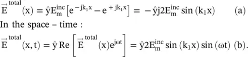 The expression 5113shows the formation of a standing wave in the medium 1 - фото 1032
