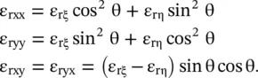 Type III Biaxial materials For such an anisotropic medium all three - фото 610
